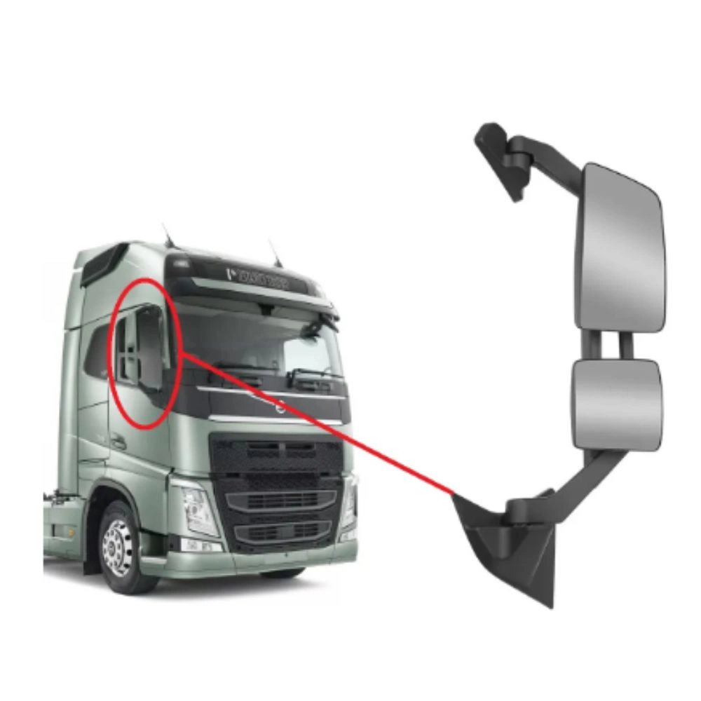 RETROVISOR ELETRICO C/ DESEMB. VOLVO FH14 APOS 2016 LD